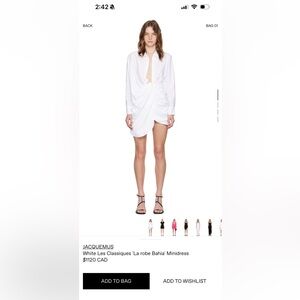 Jacquemus dress